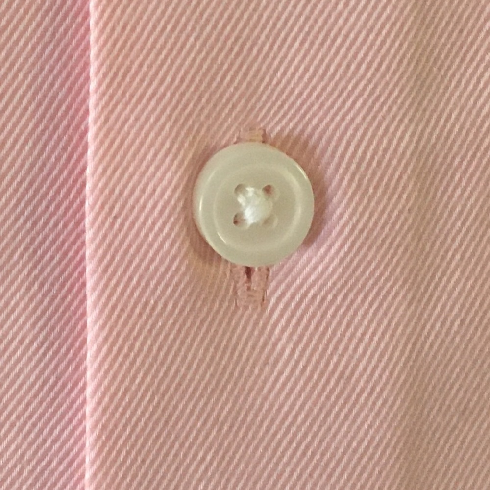 Express NWT 1MX slim dress shirt light pink XXL - Picture 6 of 8